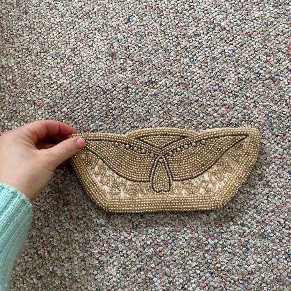 Vintage Beaded Clutch Glam - Picture 5 of 7